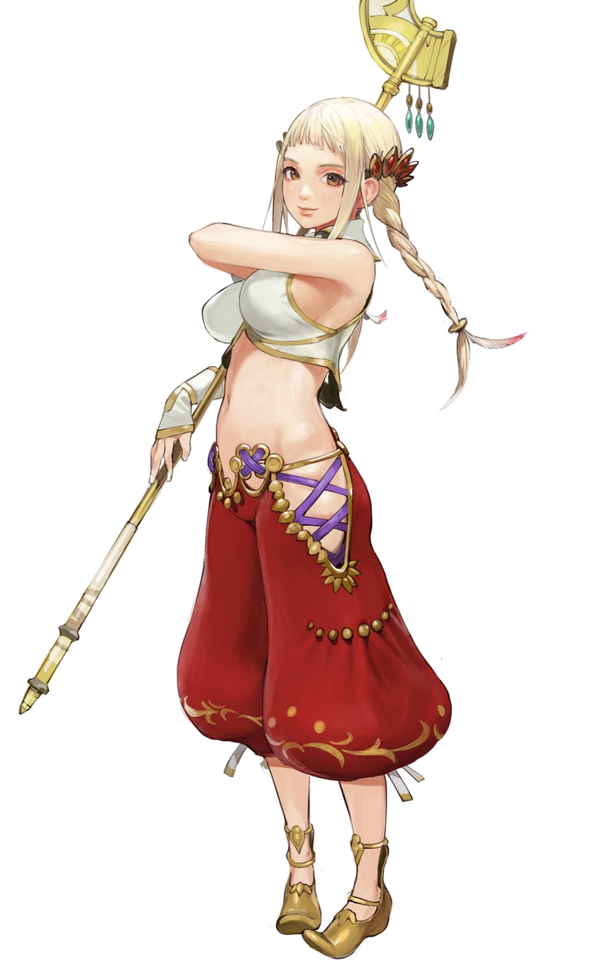penelo (final fantasy and 2 more) drawn by conto