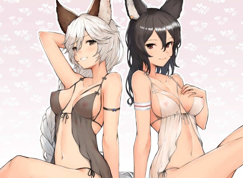 heles and ilsa (granblue fantasy) drawn by koretsuki_azuma