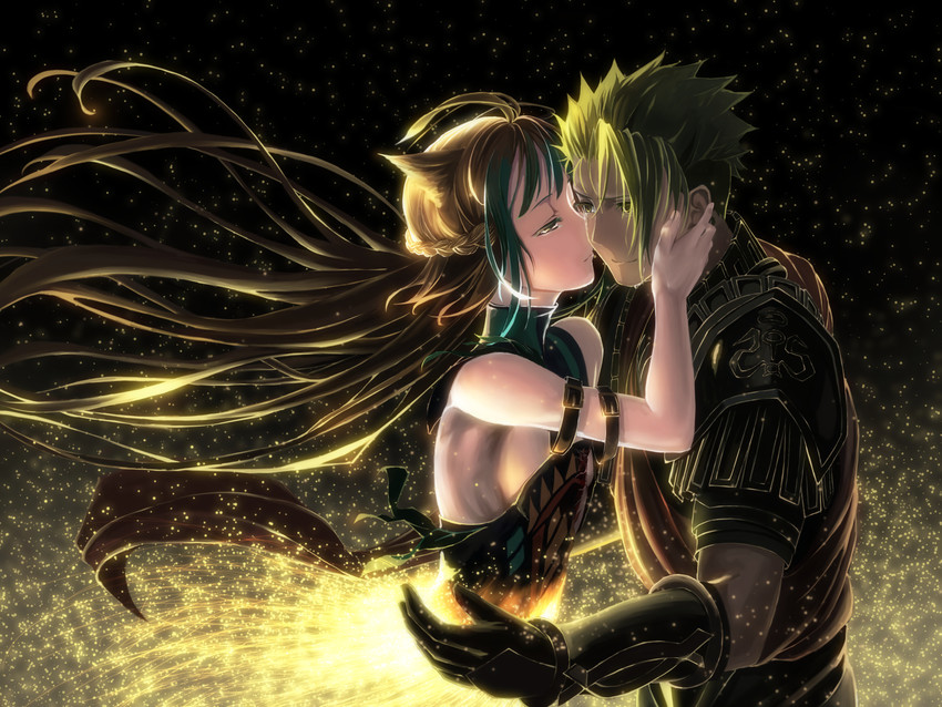 atalanta and achilles (fate and 1 more) drawn by mukade_(siieregannsu)