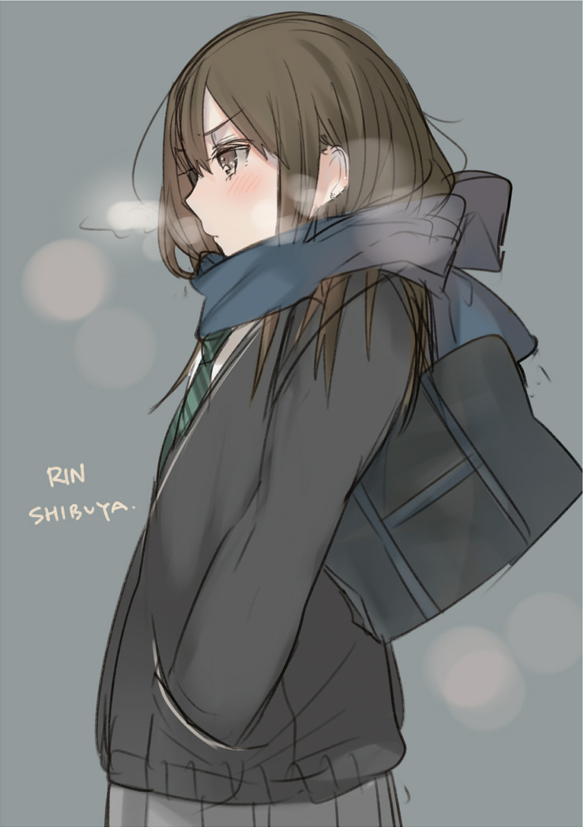 shibuya rin (idolmaster and 1 more) drawn by kippu