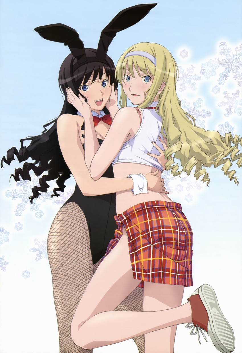 morishima haruka and morishima jessica (amagami and 1 more) drawn by yamada_yuukei