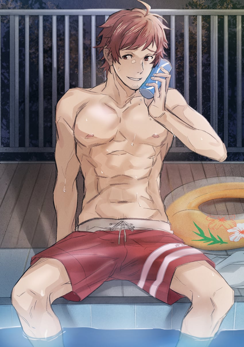 tendo teru (idolmaster and 1 more) drawn by ryeon_(gs_oik)