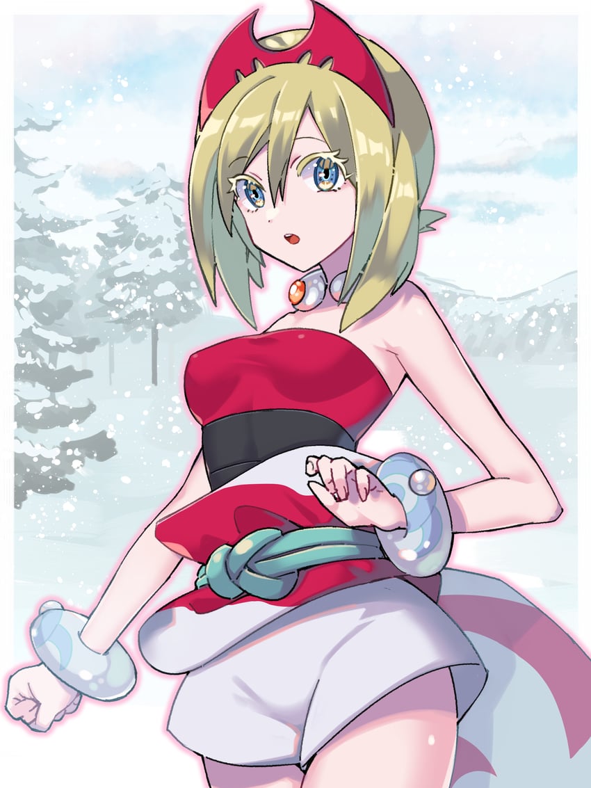 irida (pokemon and 1 more) drawn by taka_oedo