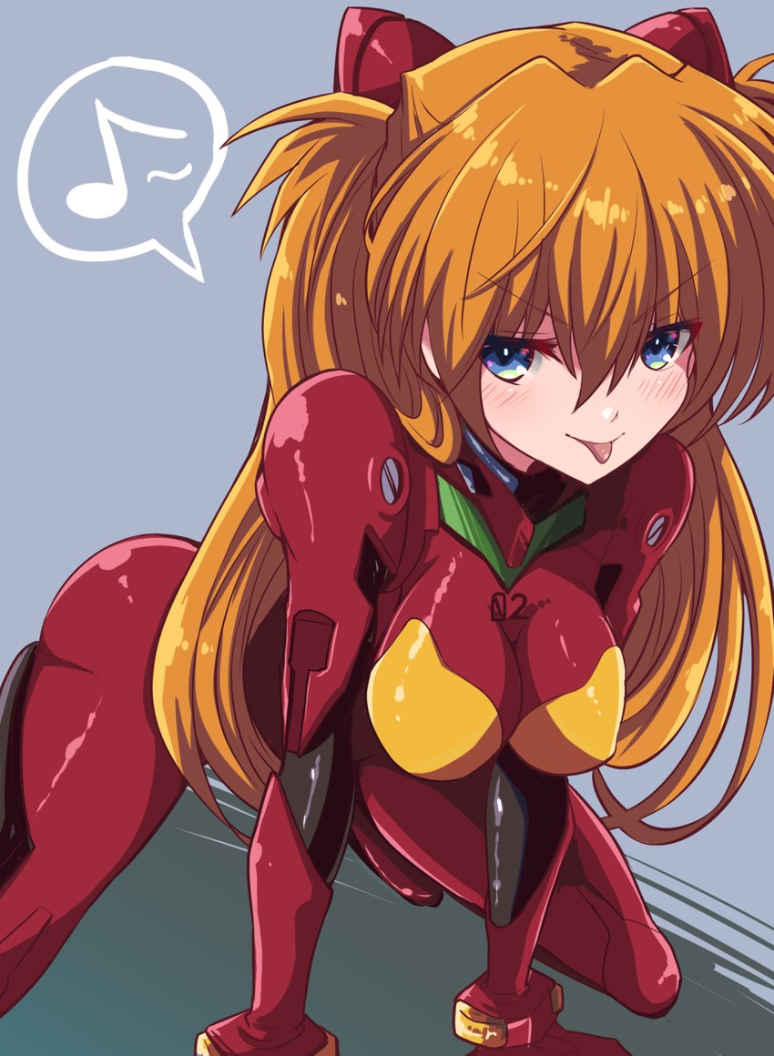 souryuu asuka langley (neon genesis evangelion) drawn by fujitaka_nasu