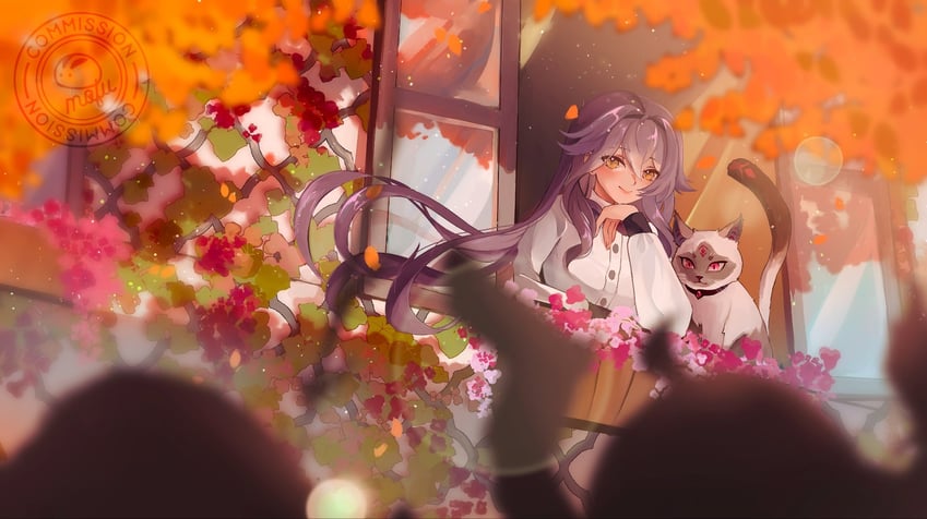 sirin and stan (honkai and 1 more) drawn by mofumanju