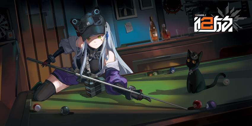 hk416 and klukai (girls' frontline and 1 more) drawn by xiao_longxia_mianbao