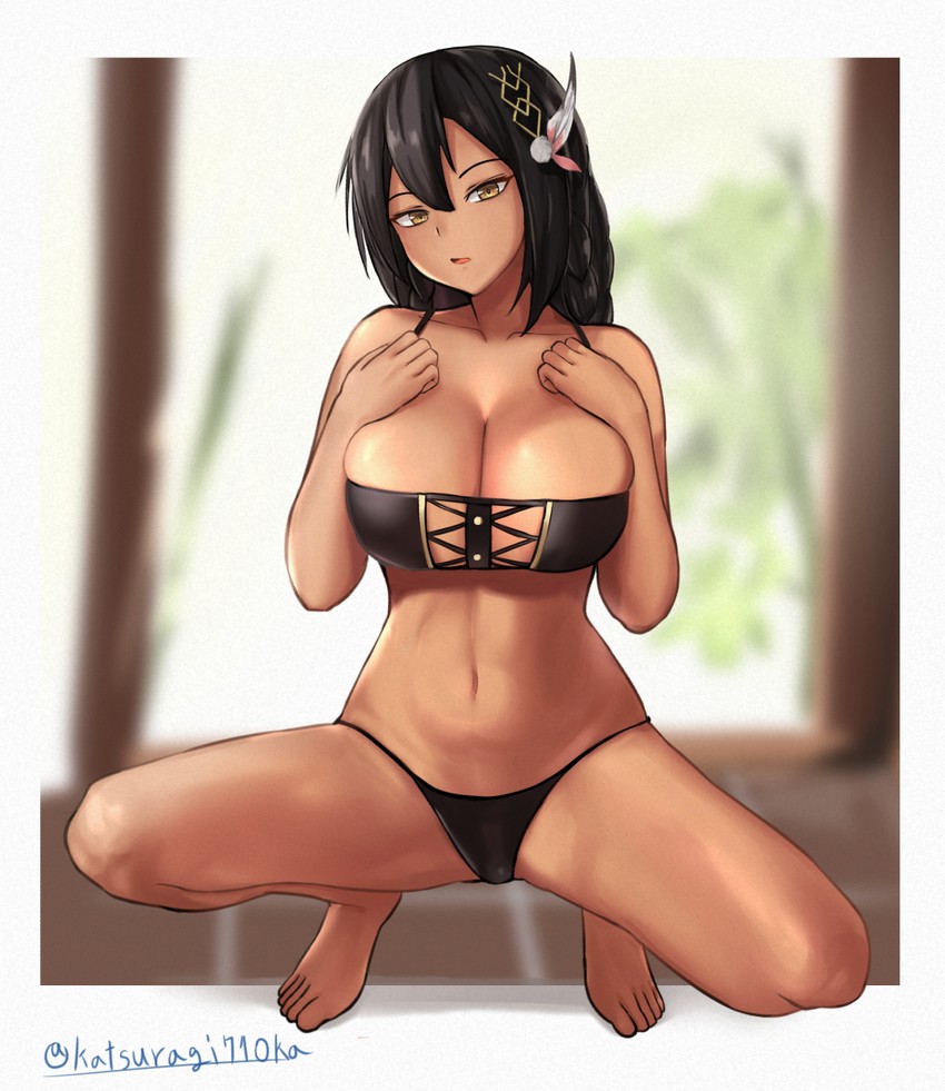 south dakota (azur lane) drawn by katsuragi_nantoka