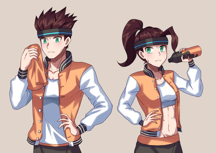 ring fit trainee (ring fit adventure) drawn by demon_avenger