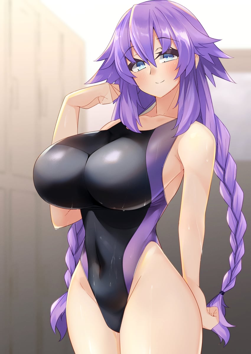 neptune and purple heart (neptune and 1 more) drawn by dura_(dura110)