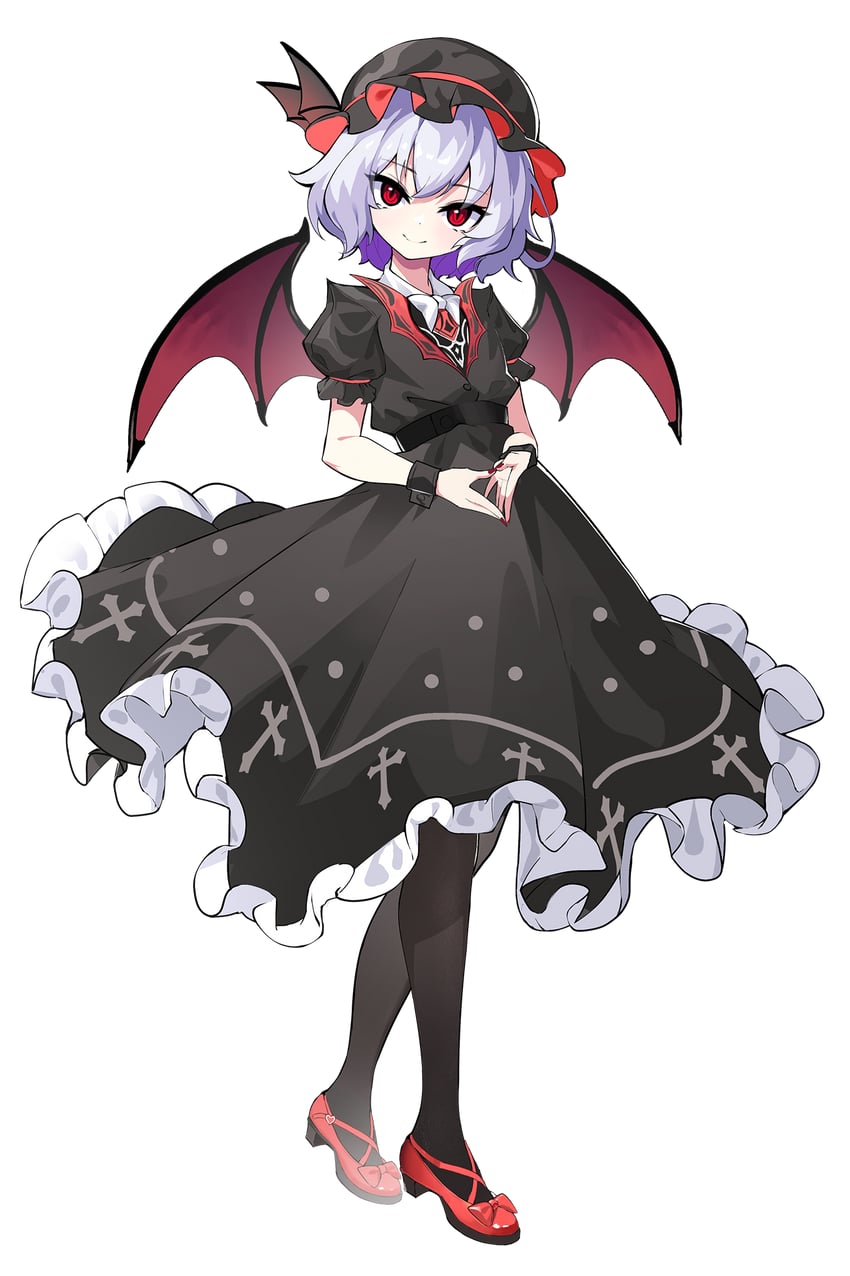 remilia scarlet (touhou) drawn by makir
