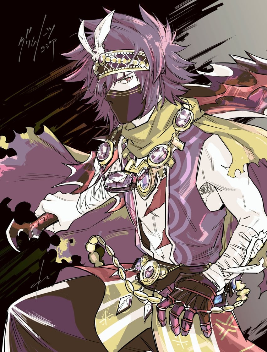 thieves' leader kodjia (grimms notes) drawn by egg_(cknlun)