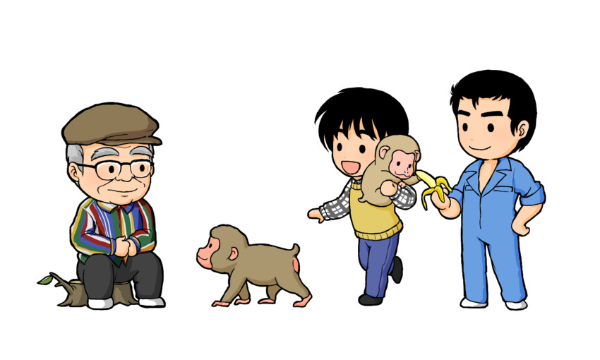 abe takakazu, michishita masaki, and itou bungaku (real life and 1 more) drawn by tsugumi_(aya-3326)