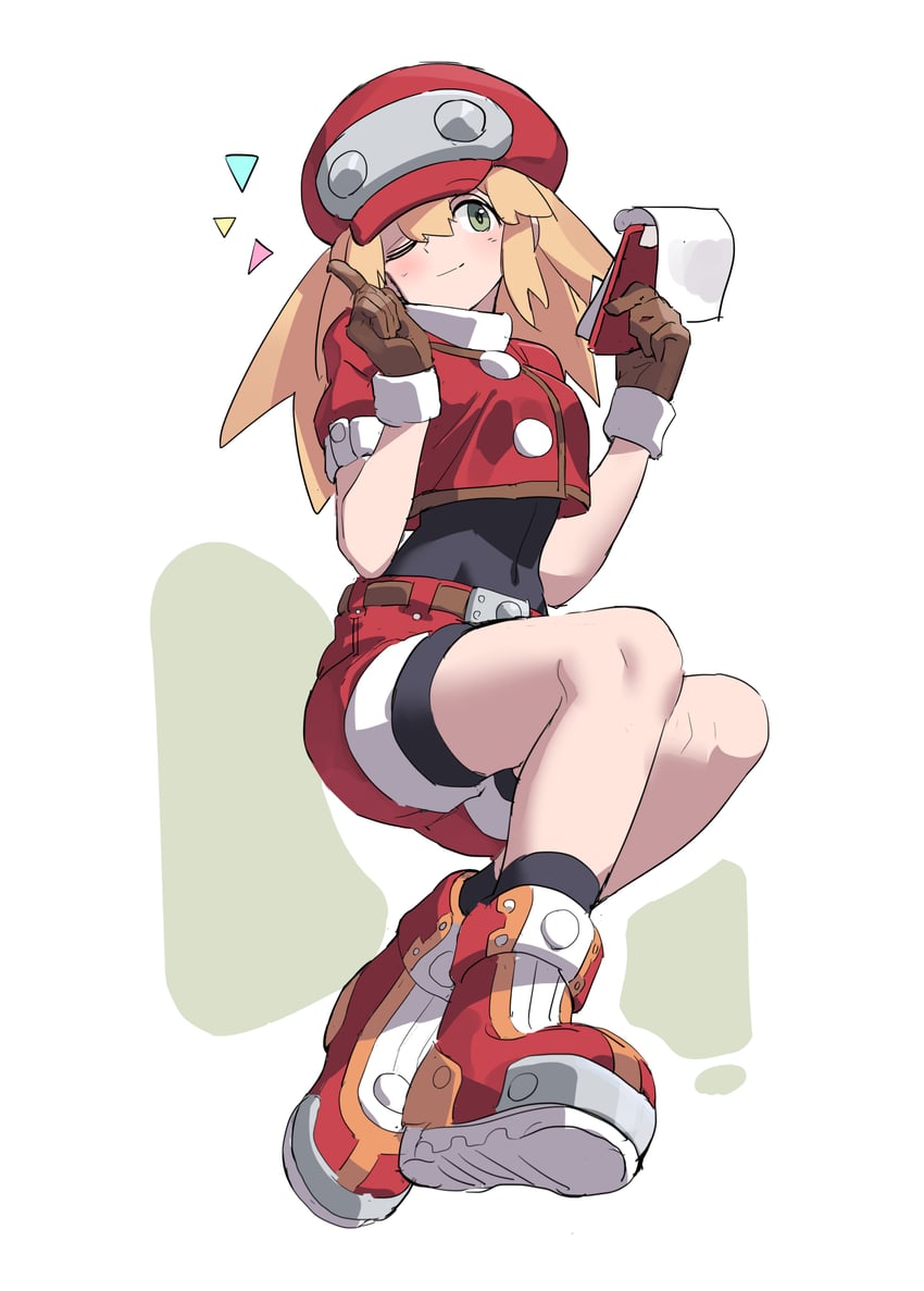 roll caskett (mega man and 1 more) drawn by huanxiang_huifeng