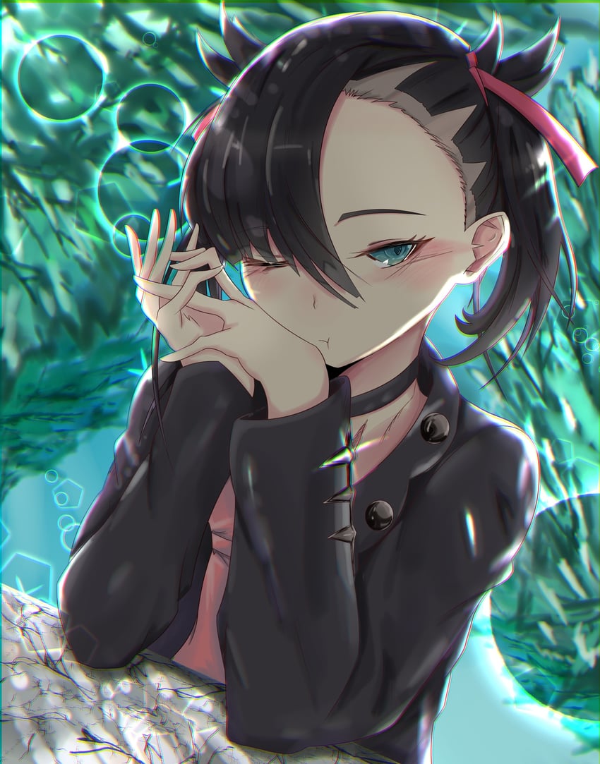 marnie (pokemon and 1 more) drawn by kagura_(05410zura)