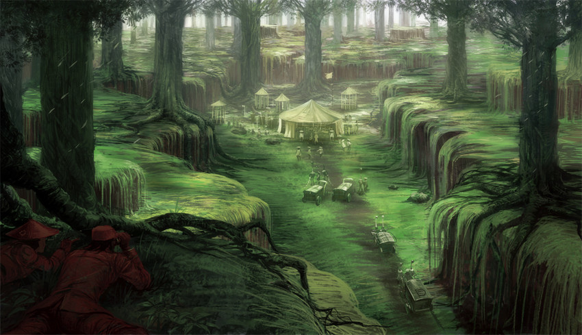 nagashima (pixiv fantasia and 1 more) drawn by noba