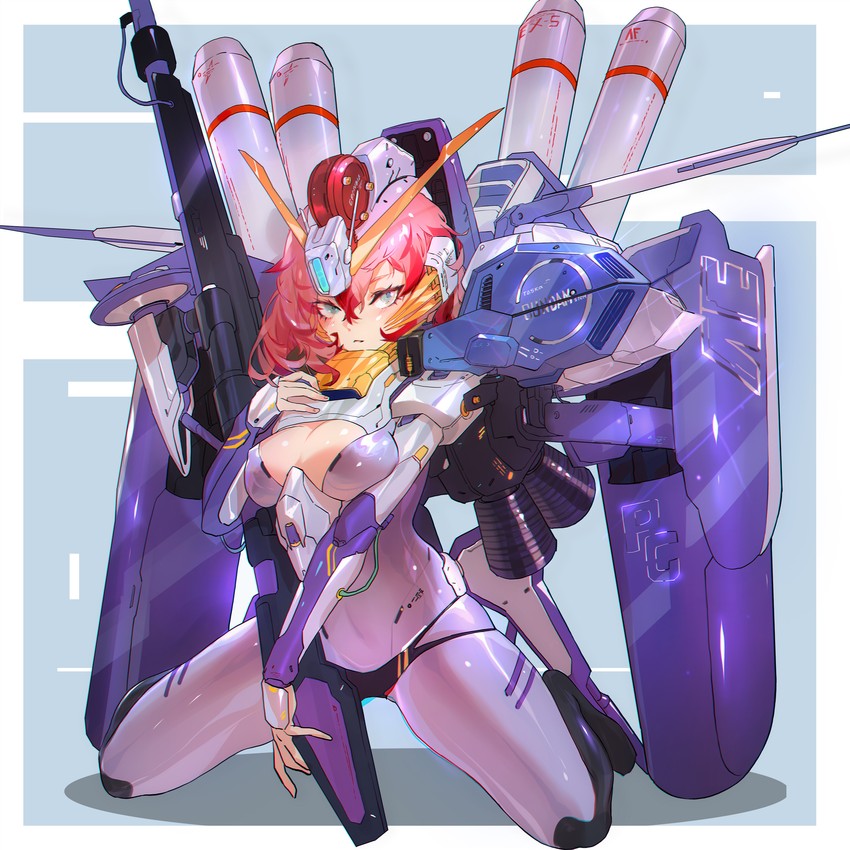 ex-s gundam (gundam and 1 more) drawn by grandia_lee