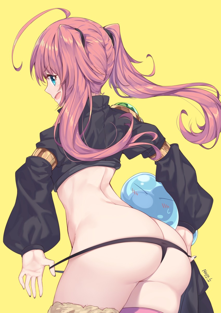 rimuru tempest and milim nava (tensei shitara slime datta ken) drawn by neps-l