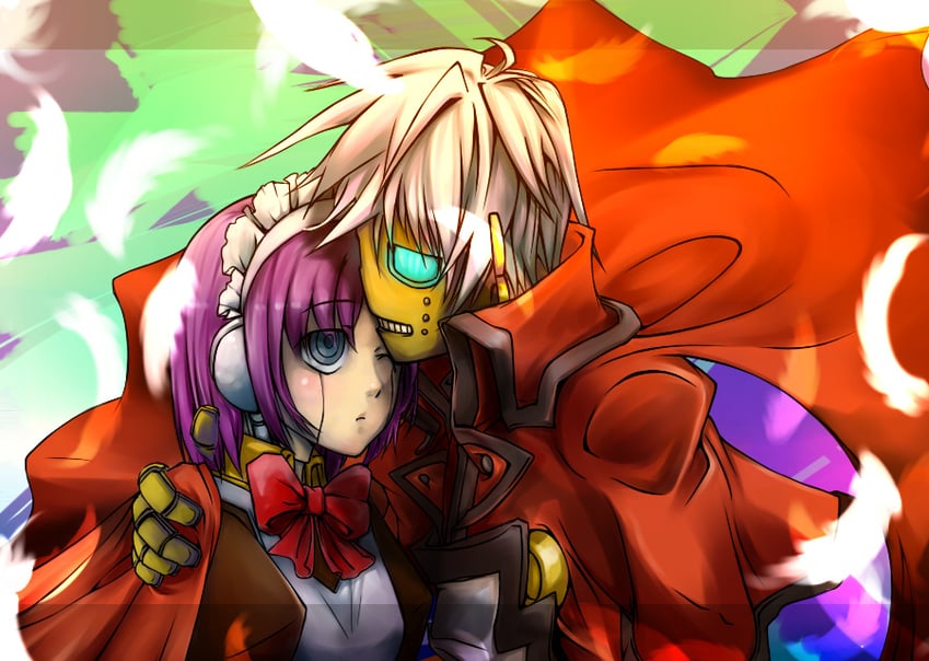 robo-ky, mecha hisui, and robo-ky ii (guilty gear and 4 more) drawn by kuku_(xx81)