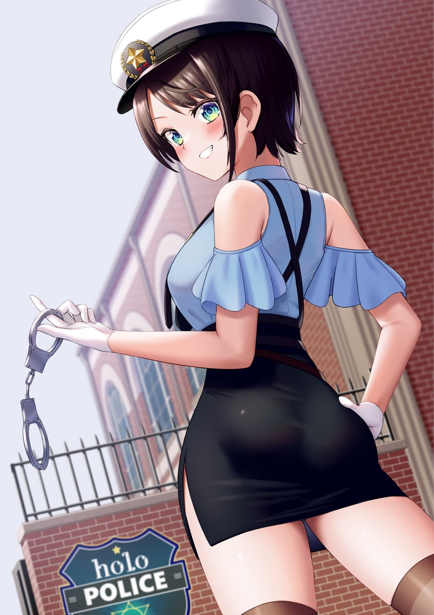 oozora subaru (hololive and 1 more) drawn by faubynet