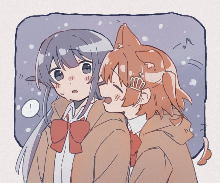 aijou karen and tsuyuzaki mahiru (shoujo kageki revue starlight) drawn by rei931218