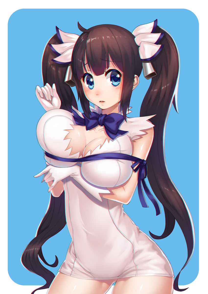 hestia (dungeon ni deai wo motomeru no wa machigatteiru darou ka) drawn by detective_(conan1216)