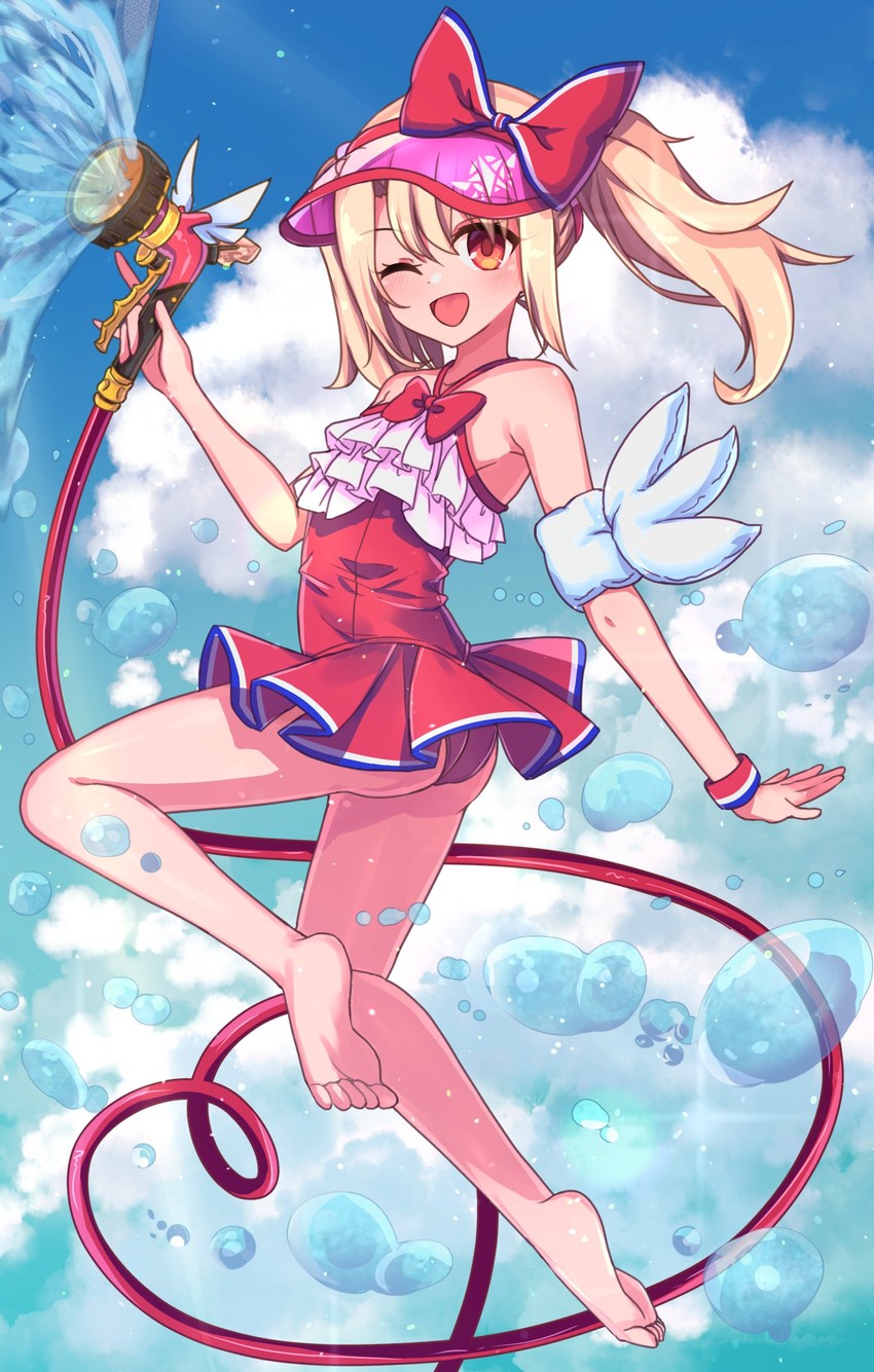illyasviel von einzbern and magical ruby (fate and 1 more) drawn by chawan_(yultutari)