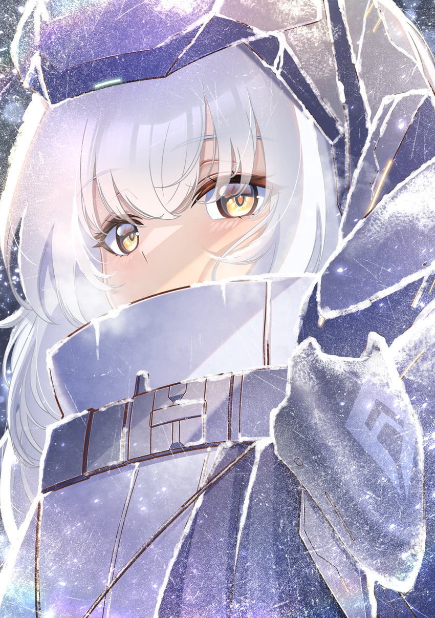 snow white (goddess of victory: nikke) drawn by zhx1007
