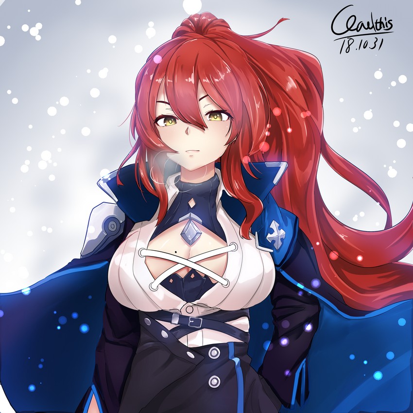 murata himeko (honkai and 1 more) drawn by qualthis