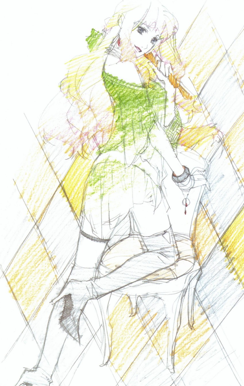 sheryl nome (macross and 1 more) drawn by ebata_risa