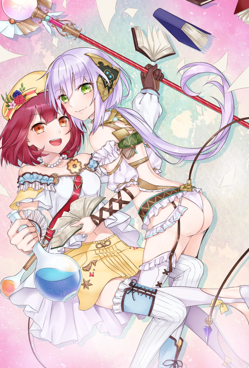 sophie neuenmuller and plachta (atelier and 1 more) drawn by sophie_(sophie1925)