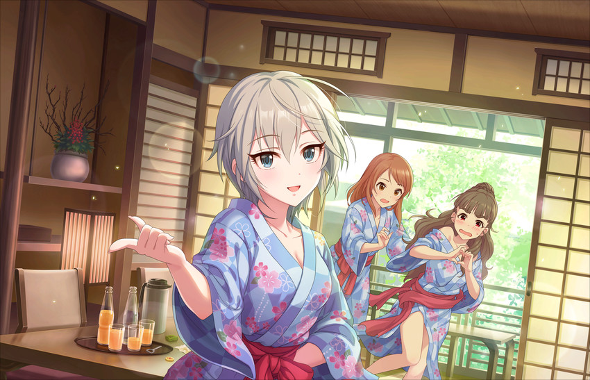 anastasia, hojo karen, and kamiya nao (idolmaster and 2 more)