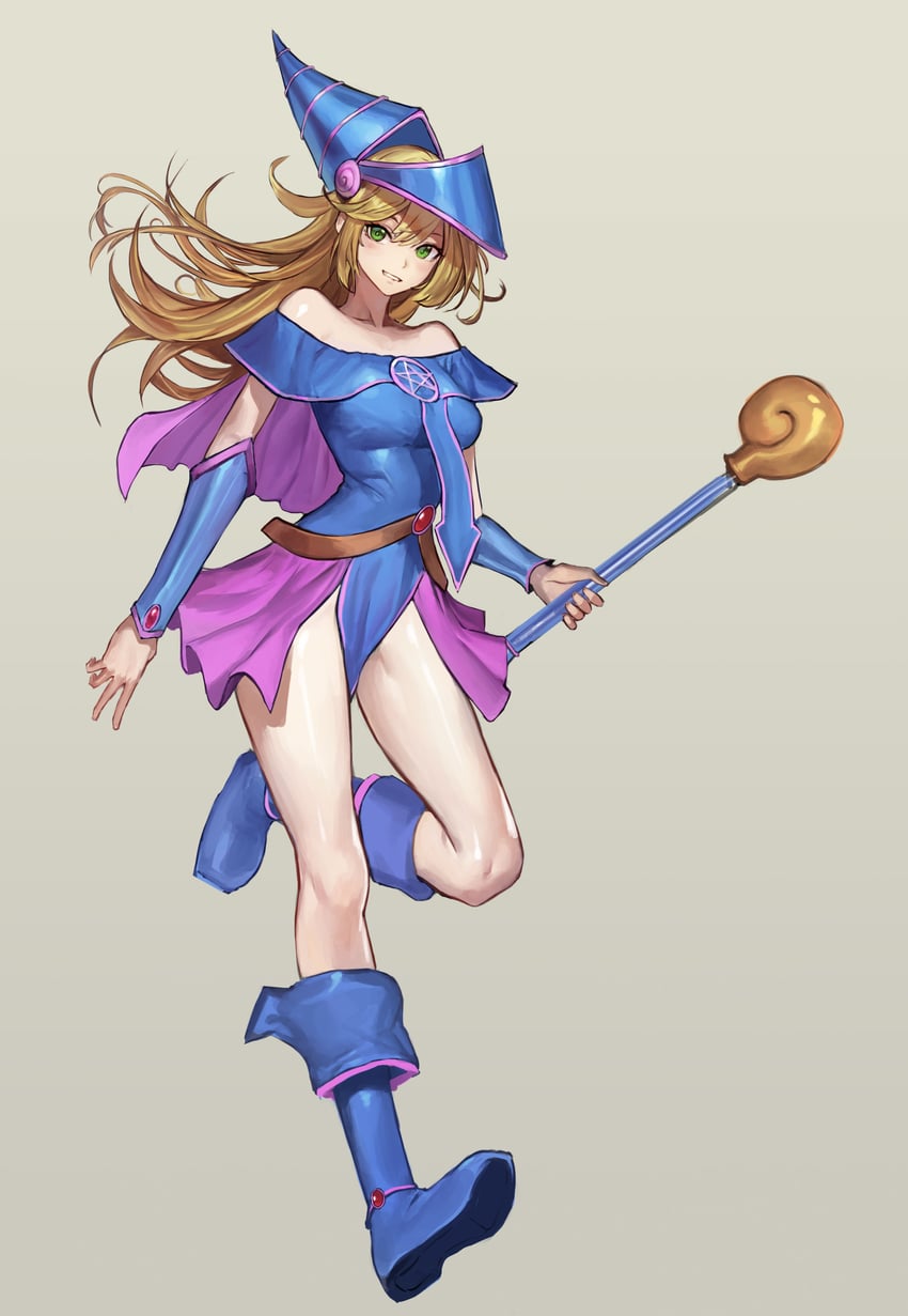 dark magician girl (yu-gi-oh!) drawn by mac_star