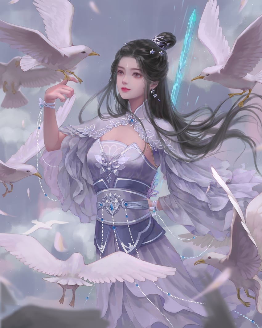 lu xueqi (zhu xian) drawn by xuner_nan_feng_zhi_wo_yi