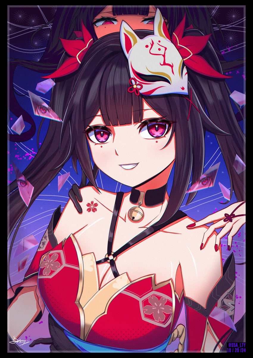 sparkle (honkai and 1 more) drawn by ssa_lty