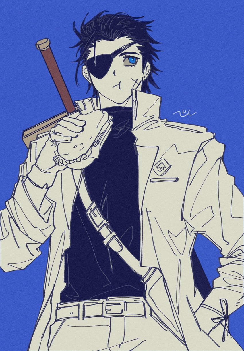 zack fair (final fantasy and 1 more) drawn by nul