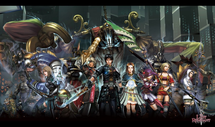 rush sykes, david nassau, irina sykes, torgal, pagus, and 6 more (the last remnant) drawn by gyworz