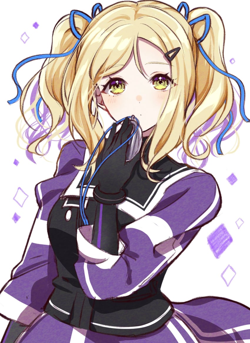 ohara mari (love live! and 1 more) drawn by nakaya_rei