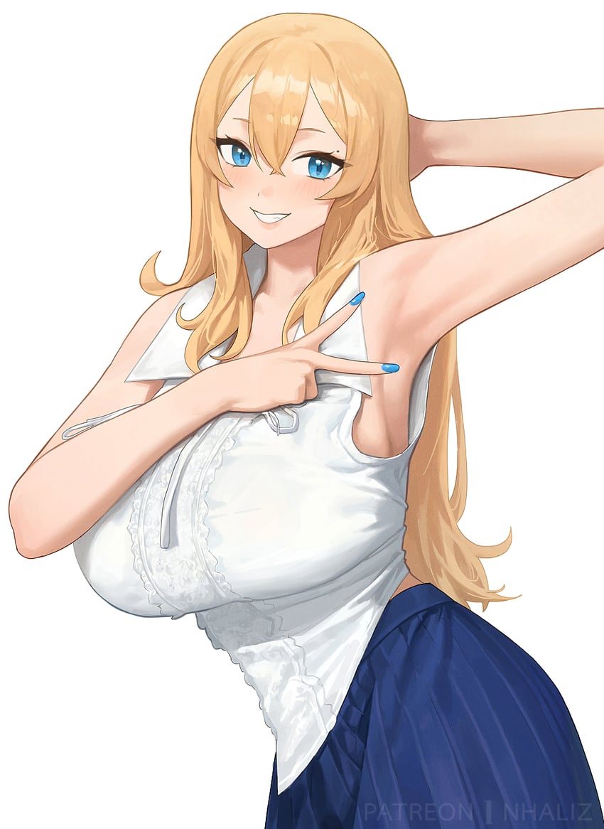 claire lamund (original) drawn by nhaliz