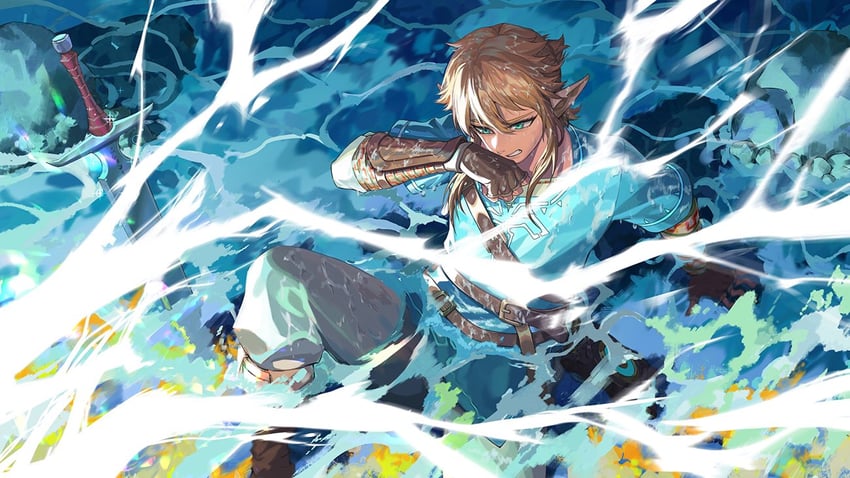 link (the legend of zelda and 1 more) drawn by iketsumi