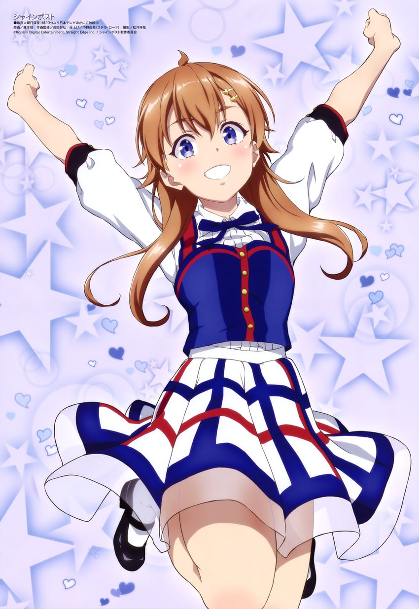 nabatame haru (megami magazine and 1 more) drawn by fujimoto_satoru