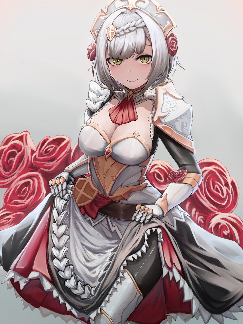 noelle (genshin impact) drawn by kb-5