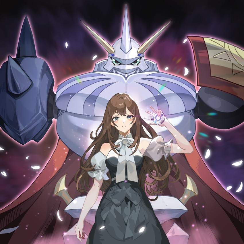 omegamon (original and 2 more) drawn by currynoodle_art