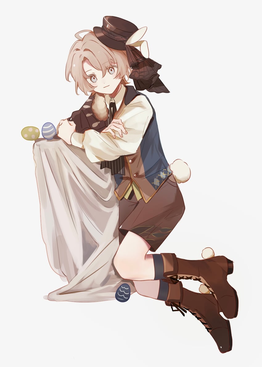 white rabbit and yves (shuuen no virche) drawn by w047