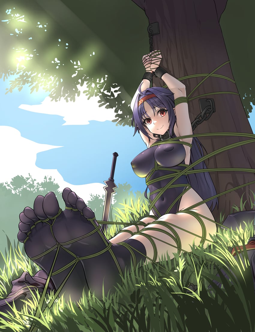 yuuki (sword art online) drawn by yukumo_no_ki