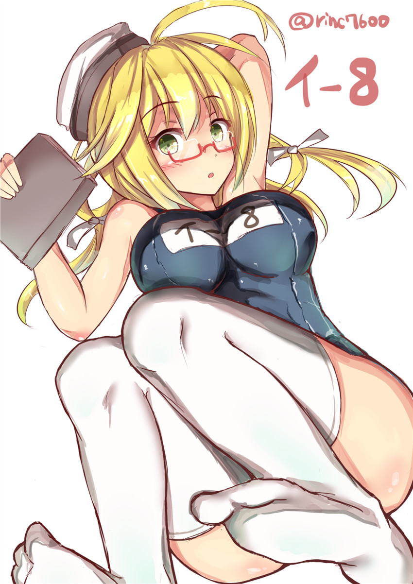 i-8 (kantai collection) drawn by ichikawa_feesu