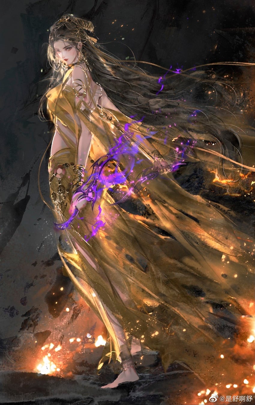 jin pinger (zhu xian) drawn by chang_yang_bu_zhidao_tamen_huibuhui_gen_wo_huiqu