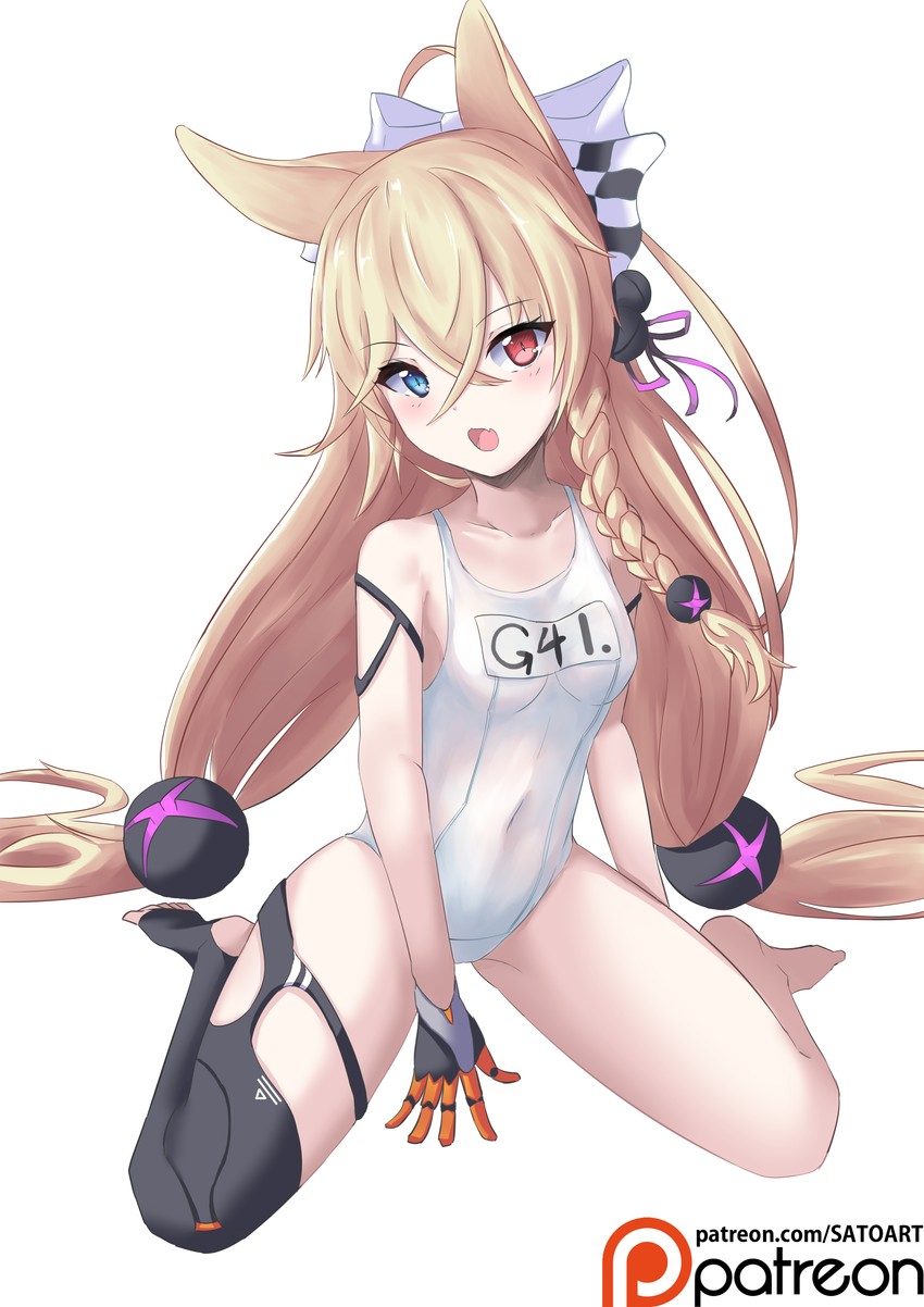 g41 (girls' frontline) drawn by sato_art