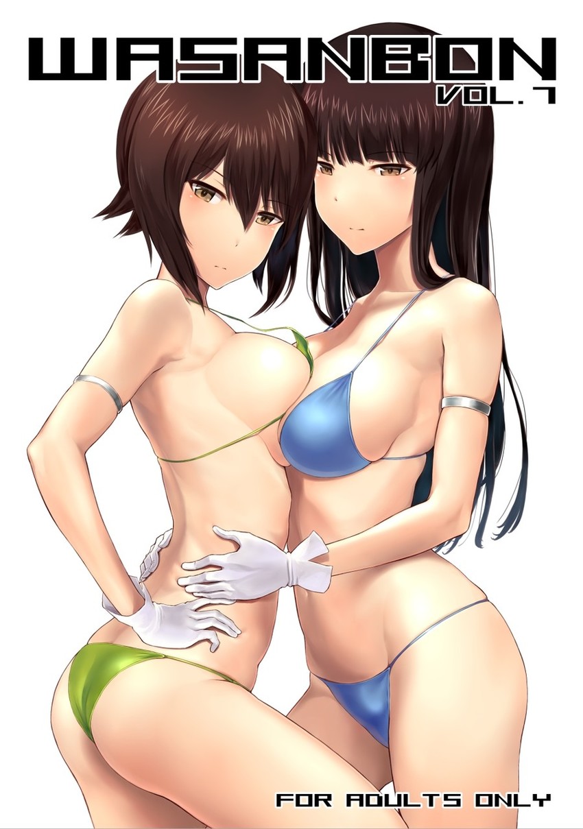 nishizumi maho and nishizumi shiho (girls und panzer) drawn by wa_(genryusui)