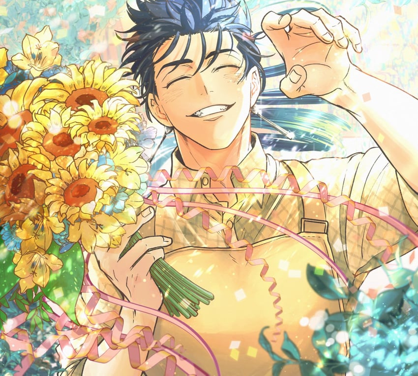 cu chulainn (fate and 1 more) drawn by betushio