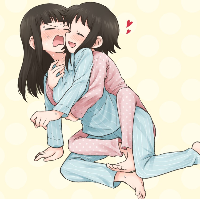 kanbayashi shiori and machida sawako (bernard-jou iwaku.) drawn by meis_(terameisu)